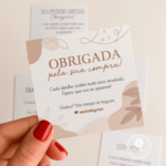 Cartão de Agradecimento